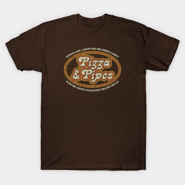 Pizza & Pipes 1962 T-Shirt by JCD666